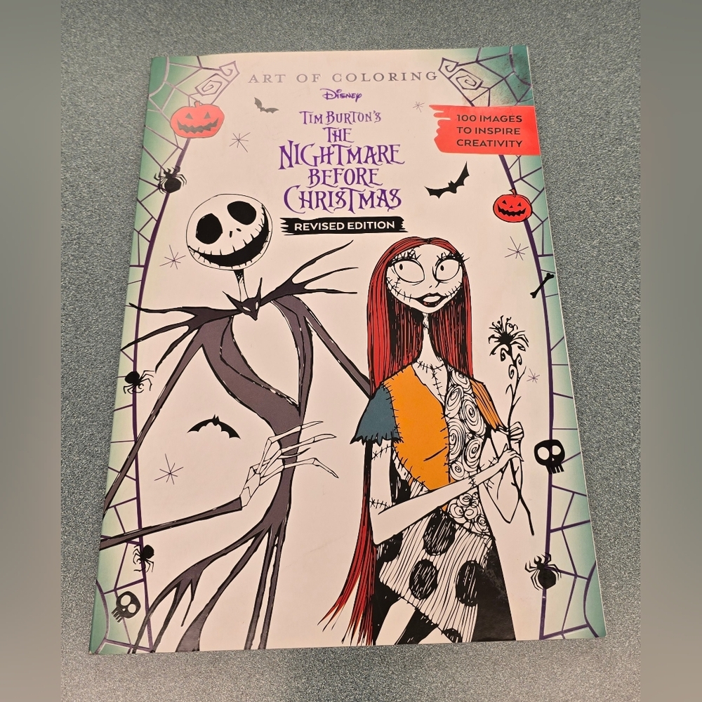Disney The Nightmare Before Christmas Coloring Book